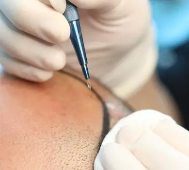 زراعة الشعر بتقنية السفير